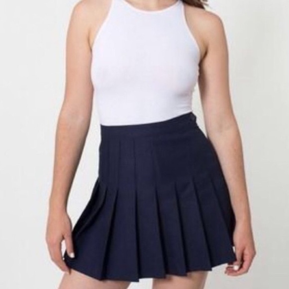 American apparel tennis skirt